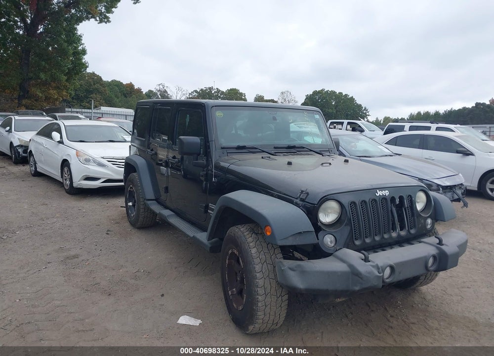 2014 JEEP WRANGLER UNLIMITED SPORT VIN: 1C4BJWDG0EL139311