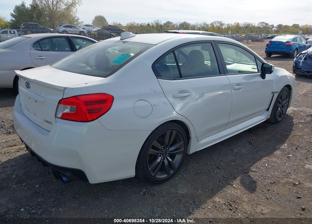 2016 SUBARU WRX LIMITED VIN: JF1VA1J69G9815840
