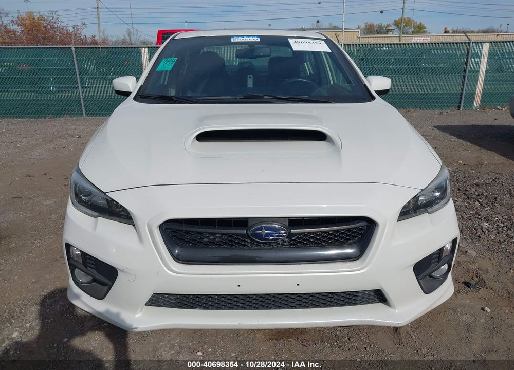 2016 SUBARU WRX LIMITED VIN: JF1VA1J69G9815840