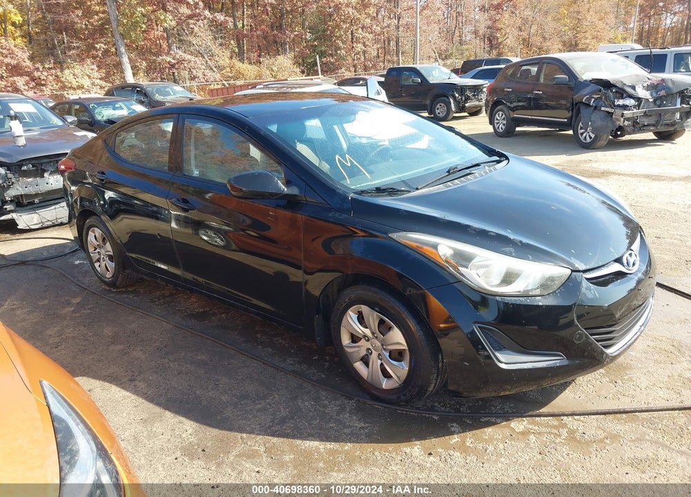 2016 HYUNDAI ELANTRA SE VIN: KMHDH4AE8GU517220