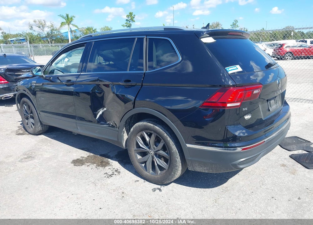 2022 VOLKSWAGEN TIGUAN 2.0T SE VIN: 3VV3B7AX6NM082771