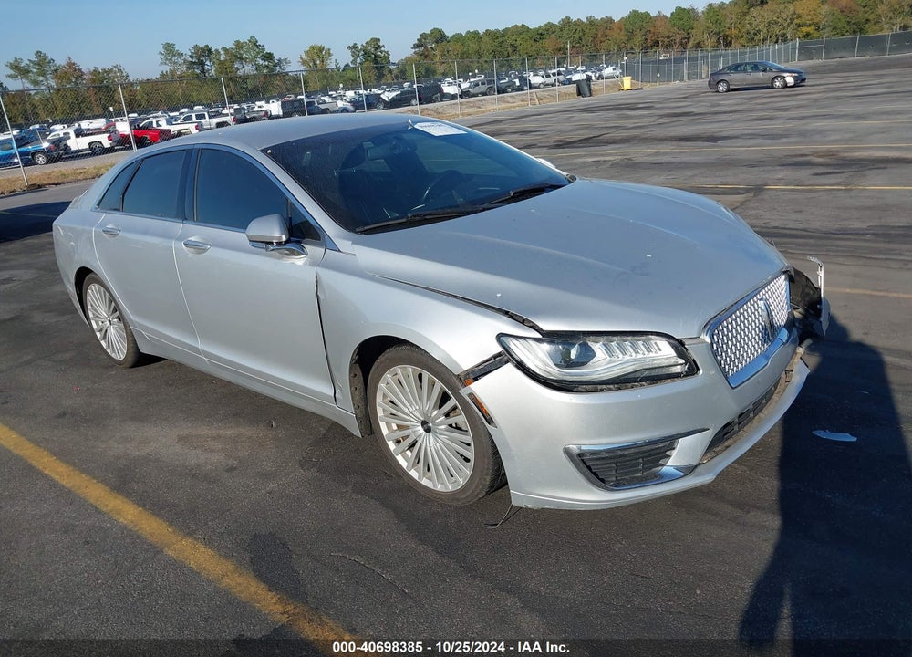 2017 LINCOLN MKZ RESERVE VIN: 3LN6L5E91HR637976