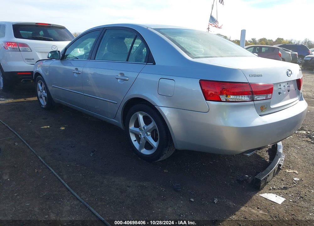 2007 HYUNDAI SONATA LIMITED/SE V6 VIN: 5NPEU46F87H223607