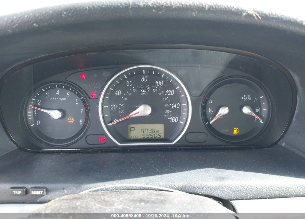2007 HYUNDAI SONATA LIMITED/SE V6 VIN: 5NPEU46F87H223607