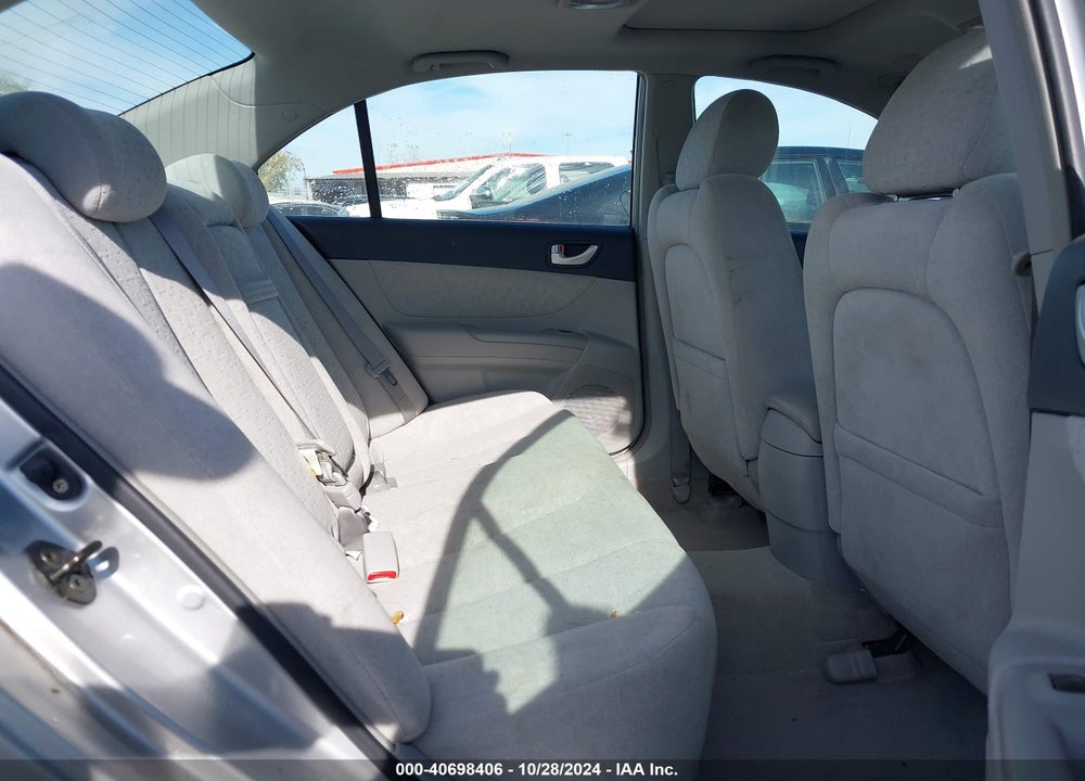 2007 HYUNDAI SONATA LIMITED/SE V6 VIN: 5NPEU46F87H223607