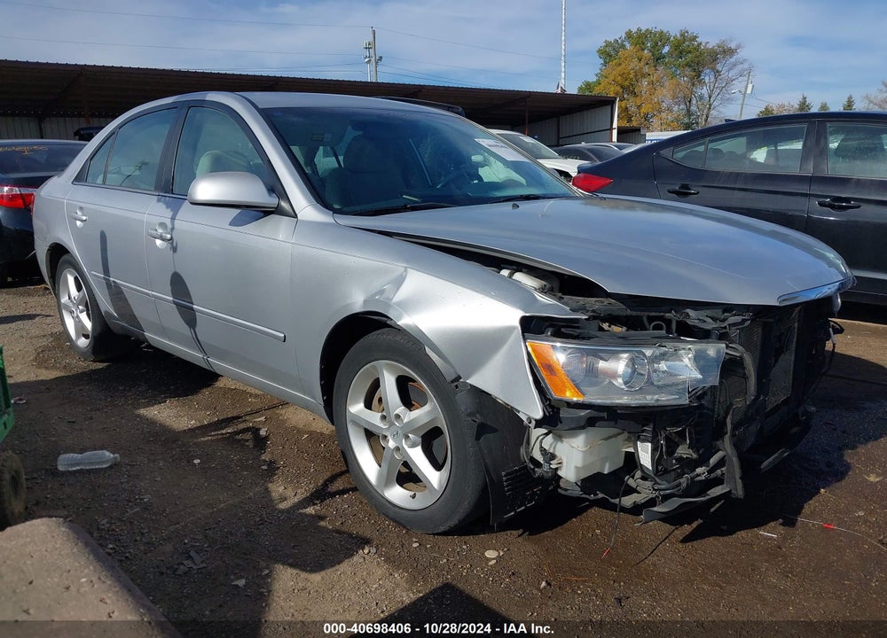 2007 HYUNDAI SONATA LIMITED/SE V6 VIN: 5NPEU46F87H223607