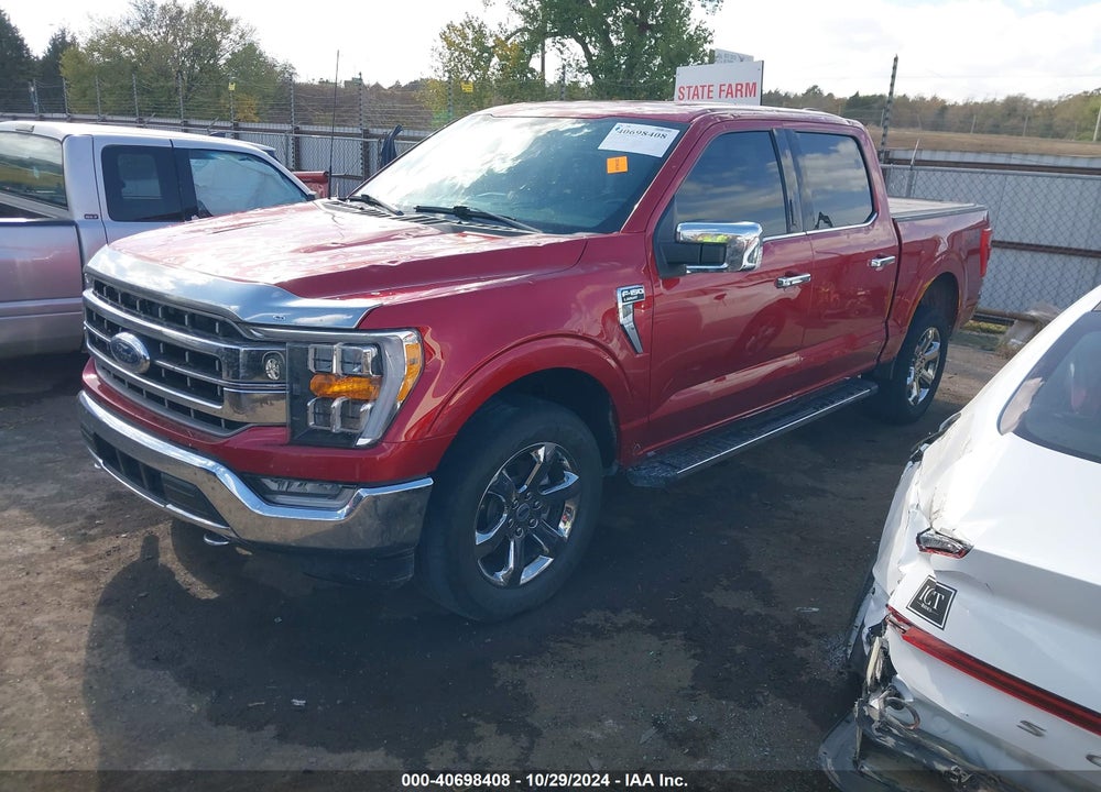 2021 FORD F-150 LARIAT VIN: 1FTFW1E86MFC30271