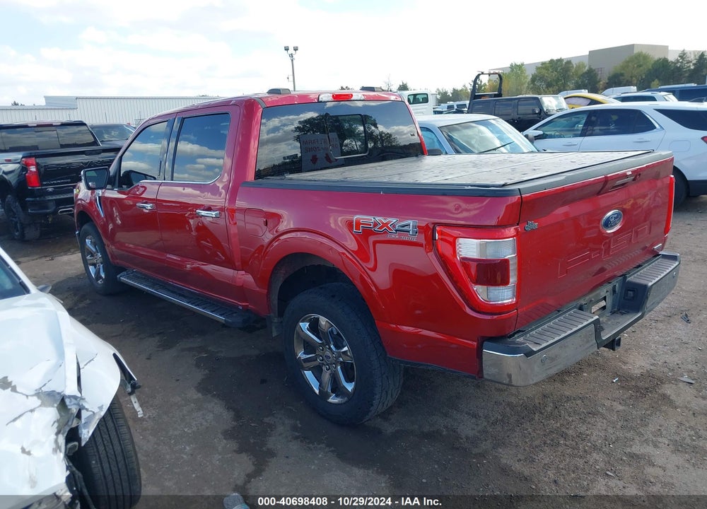 2021 FORD F-150 LARIAT VIN: 1FTFW1E86MFC30271