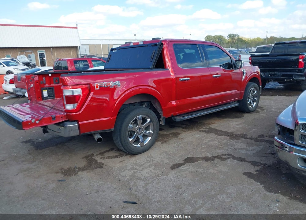 2021 FORD F-150 LARIAT VIN: 1FTFW1E86MFC30271