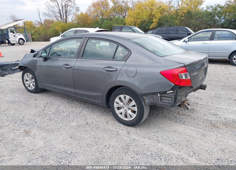 2012 HONDA CIVIC SDN LX VIN: 19XFB2F56CE084212