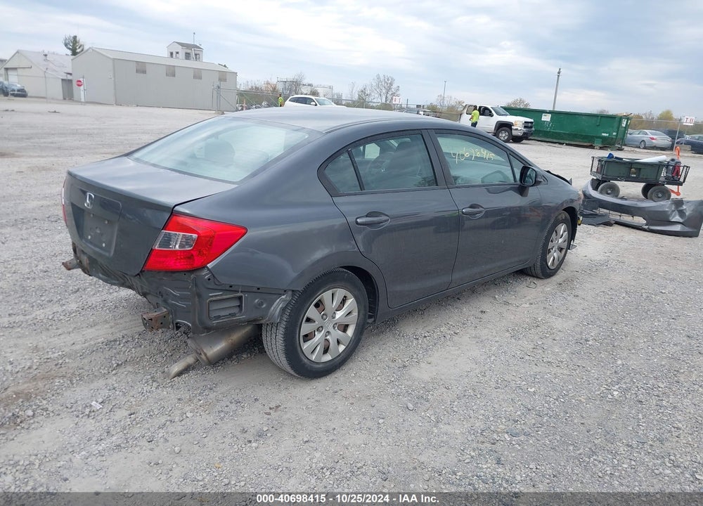 2012 HONDA CIVIC SDN LX VIN: 19XFB2F56CE084212
