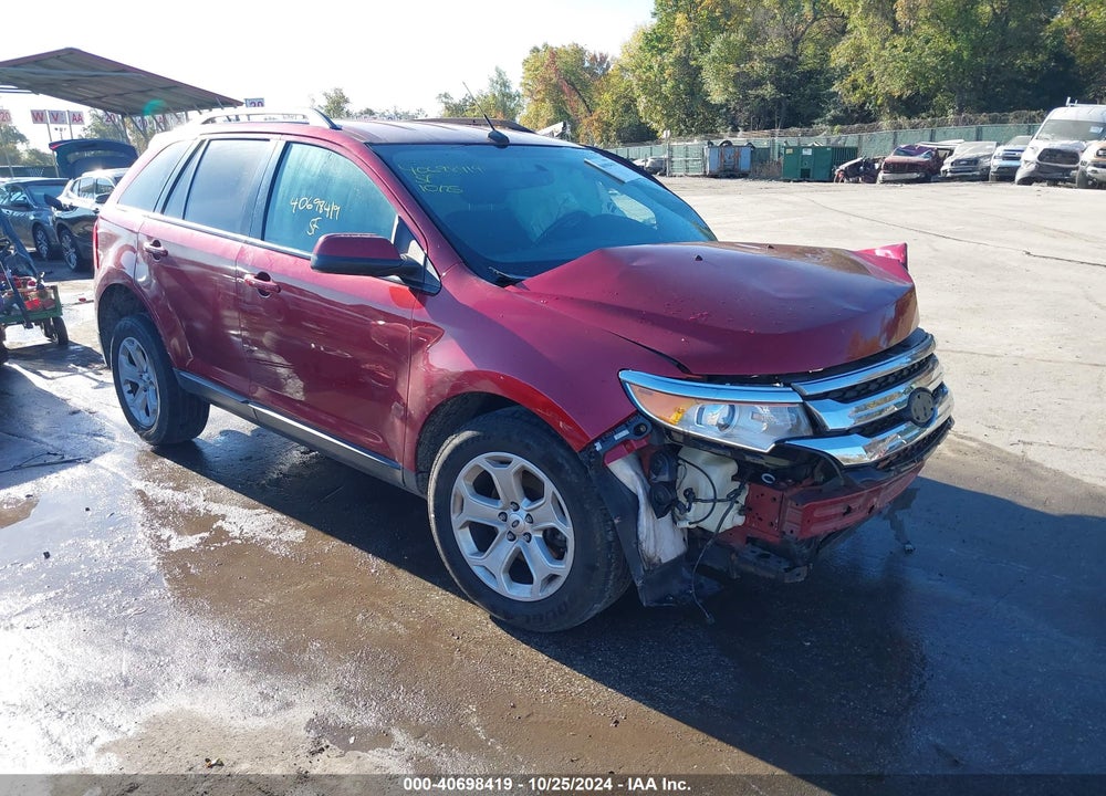 2014 FORD EDGE SEL VIN: 2FMDK4JC0EBB43933
