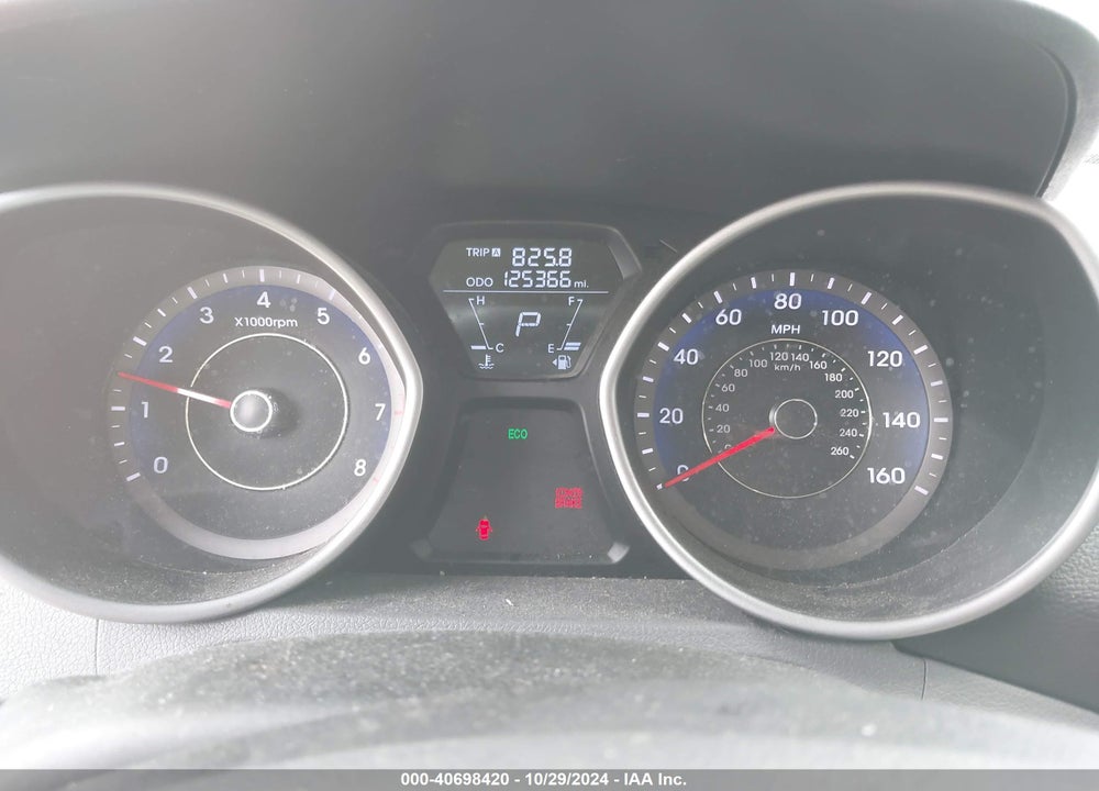 2013 HYUNDAI ELANTRA SE VIN: KMHDH6AE7DU015449
