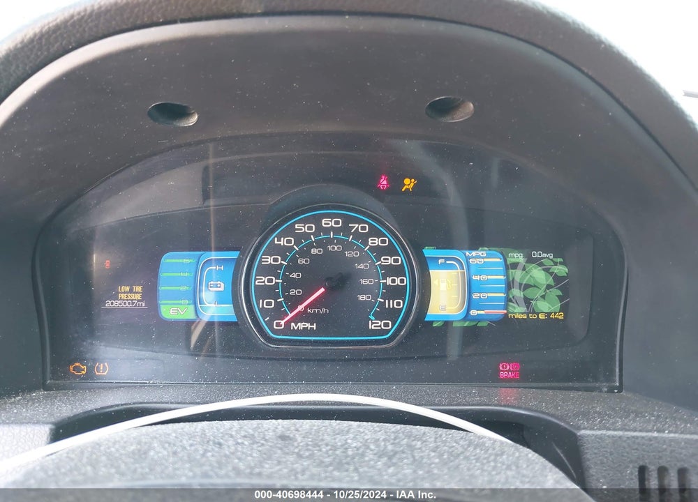 2012 FORD FUSION HYBRID VIN: 3FADP0L36CR269469