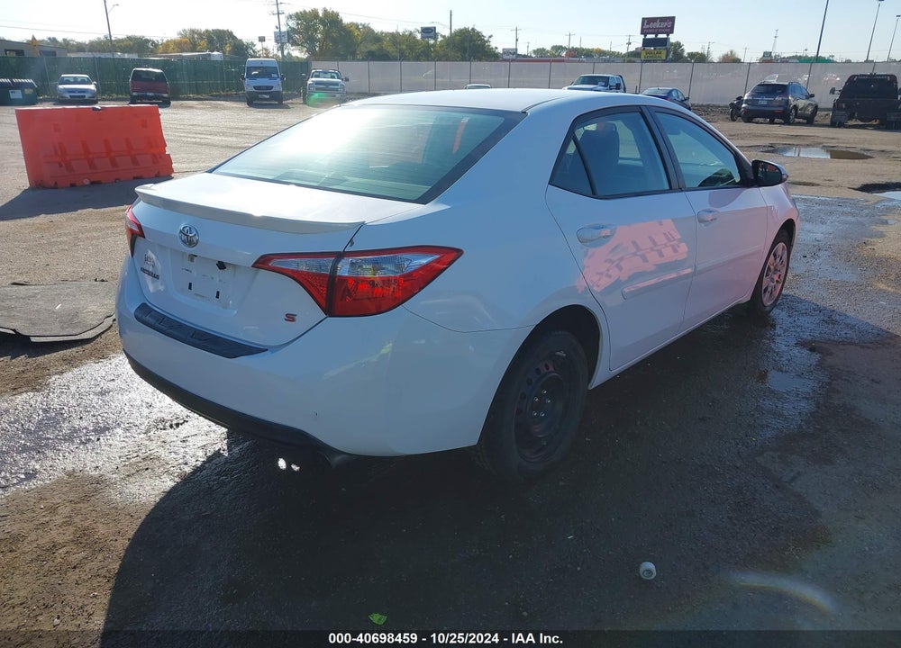 2014 TOYOTA COROLLA S VIN: 5YFBURHE3EP034030