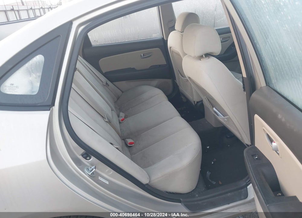 2009 HYUNDAI ELANTRA GLS VIN: KMHDU46D29U673199