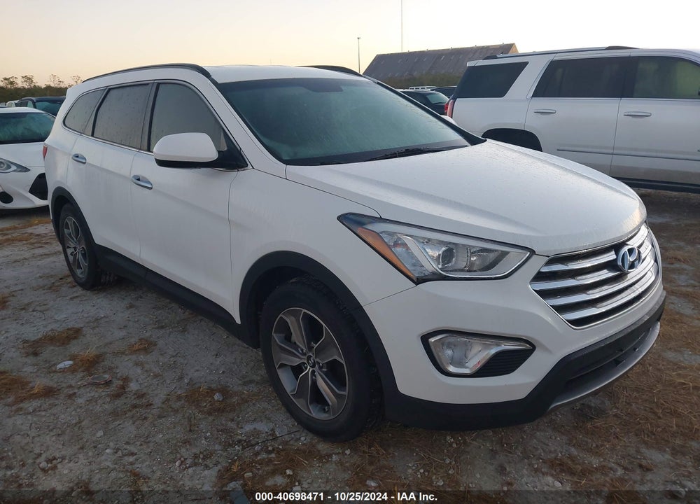 2014 HYUNDAI SANTA FE GLS VIN: KM8SM4HF9EU061632