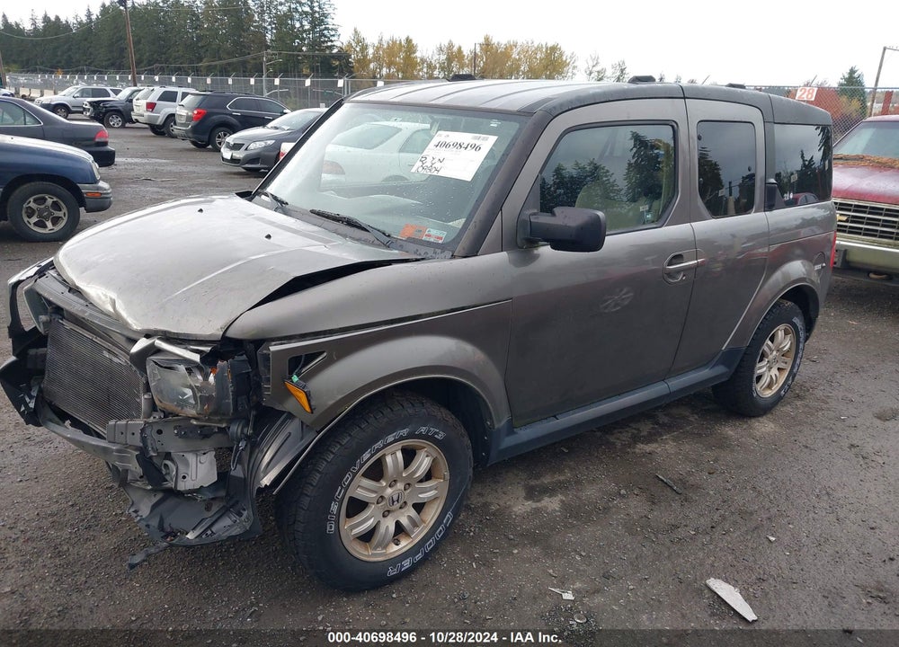 2008 HONDA ELEMENT EX VIN: 5J6YH277X8L000487