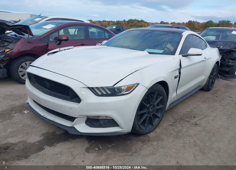 2016 FORD MUSTANG GT PREMIUM VIN: 1FA6P8CF1G5215376