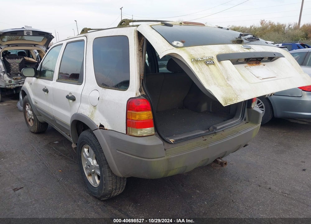 2001 FORD ESCAPE XLT VIN: 1FMYU04181KE77450