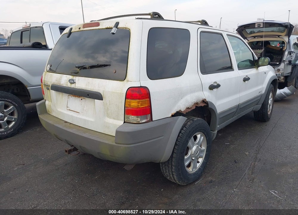 2001 FORD ESCAPE XLT VIN: 1FMYU04181KE77450