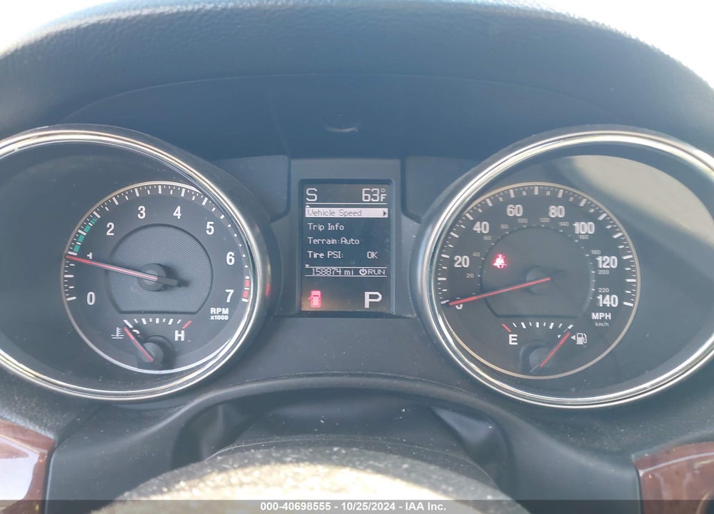 2013 JEEP GRAND CHEROKEE LIMITED VIN: 1C4RJFBGXDC649004
