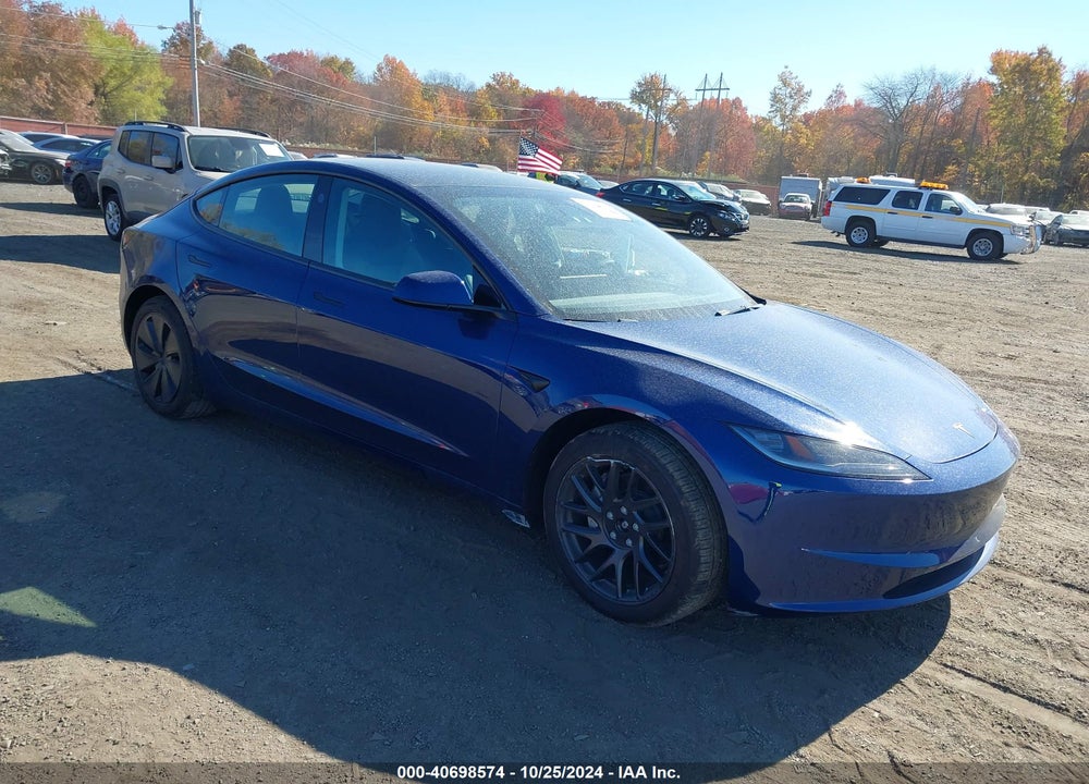 2024 TESLA MODEL 3 LONG RANGE DUAL MOTOR ALL-WHEEL DRIVE VIN: 5YJ3E1EB1RF813148