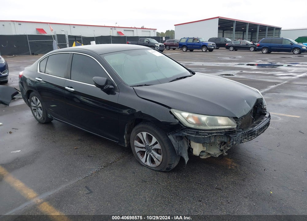 2013 HONDA ACCORD LX VIN: 1HGCR2F3XDA038319