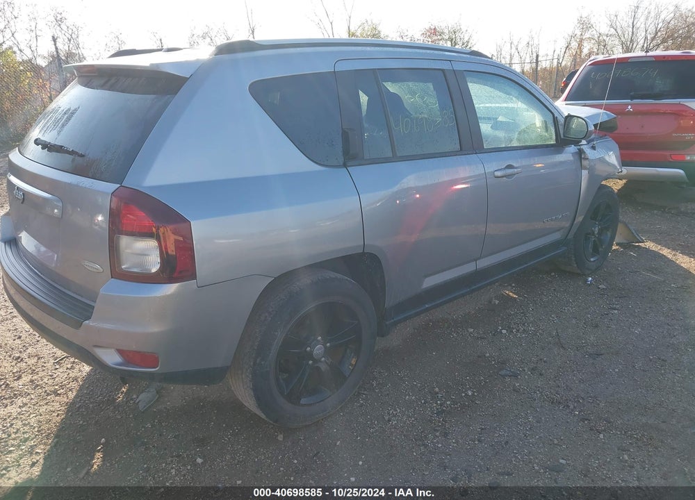 2017 JEEP COMPASS LATITUDE 4X4 VIN: 1C4NJDEB7HD154486