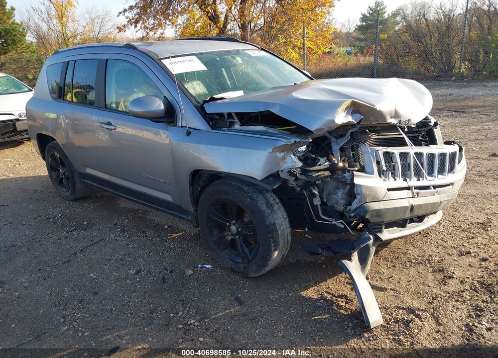 2017 JEEP COMPASS LATITUDE 4X4 VIN: 1C4NJDEB7HD154486