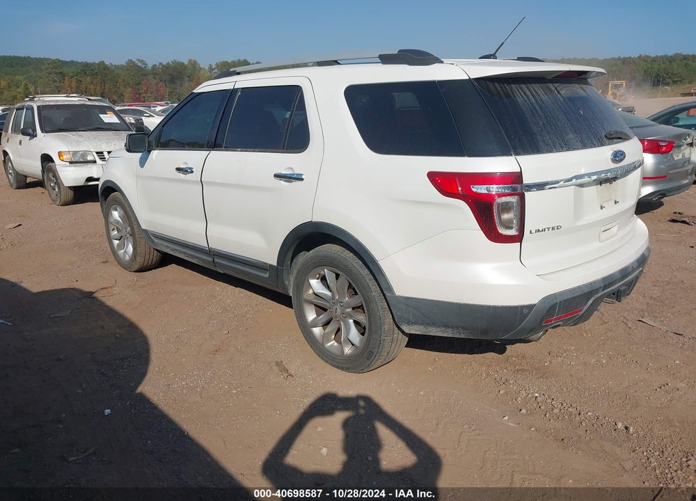 2012 FORD EXPLORER LIMITED VIN: 1FMHK8F87CGA81756