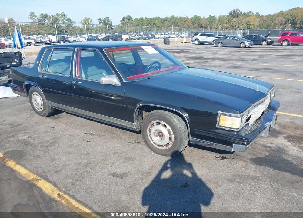 1987 CADILLAC DEVILLE VIN: 1G6CD5180H4278715