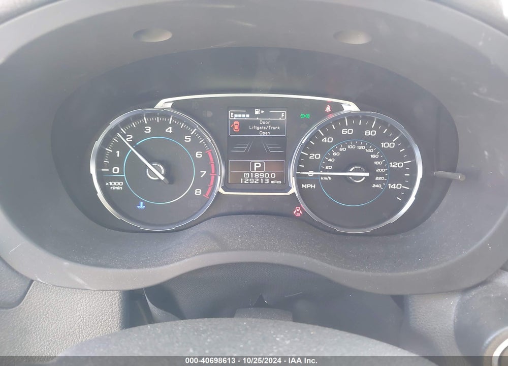 2017 SUBARU FORESTER 2.5I TOURING VIN: JF2SJAWCXHH565609