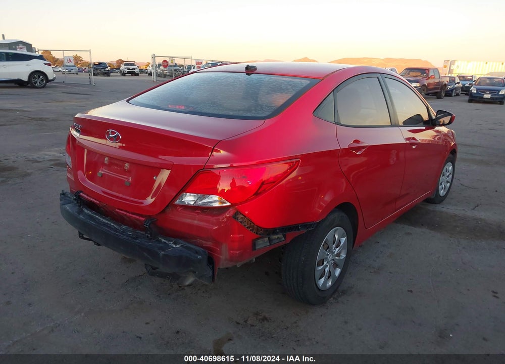 2016 HYUNDAI ACCENT SE VIN: KMHCT4AE7GU046638