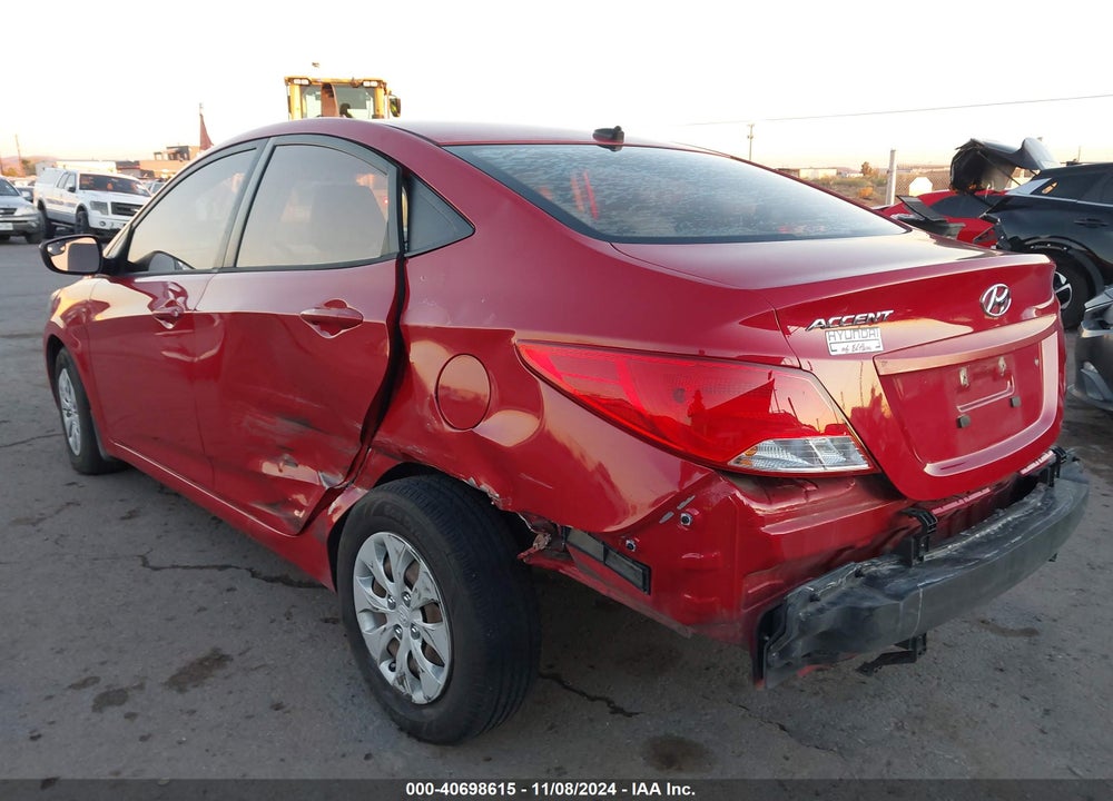 2016 HYUNDAI ACCENT SE VIN: KMHCT4AE7GU046638