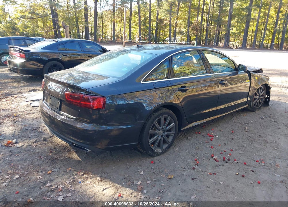 2016 AUDI A6 2.0T PREMIUM VIN: WAUCFAFC8GN011924