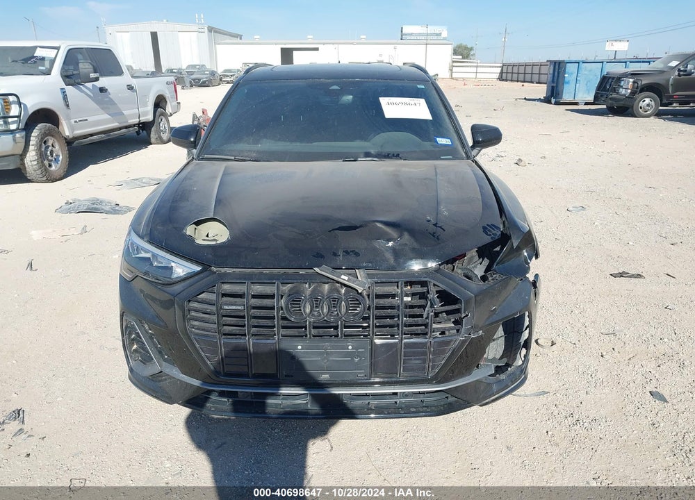 2022 AUDI Q3 PREMIUM 45 TFSI S LINE QUATTRO TIPTRONIC VIN: WA1DECF3XN1135696