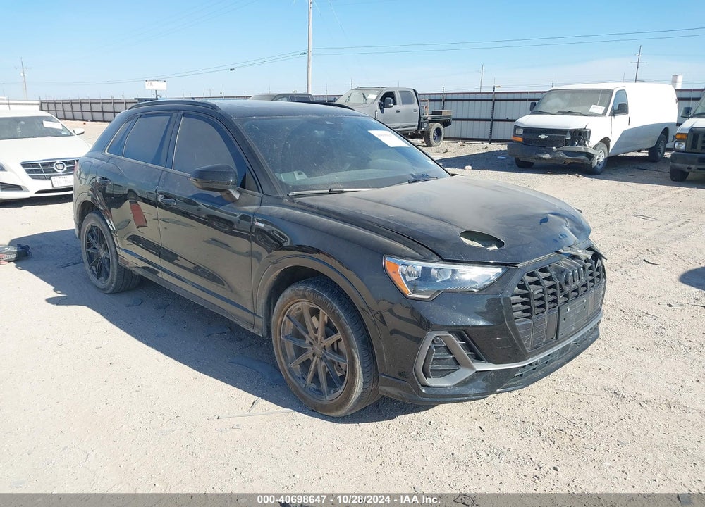 2022 AUDI Q3 PREMIUM 45 TFSI S LINE QUATTRO TIPTRONIC VIN: WA1DECF3XN1135696