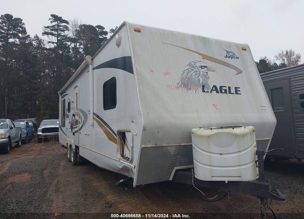 2008 JAYCO CAMPER VIN: 1UJBJ02R681CA0161