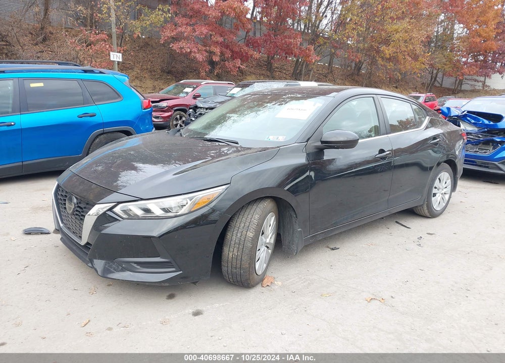 2020 NISSAN SENTRA S XTRONIC CVT VIN: 3N1AB8BV4LY274417