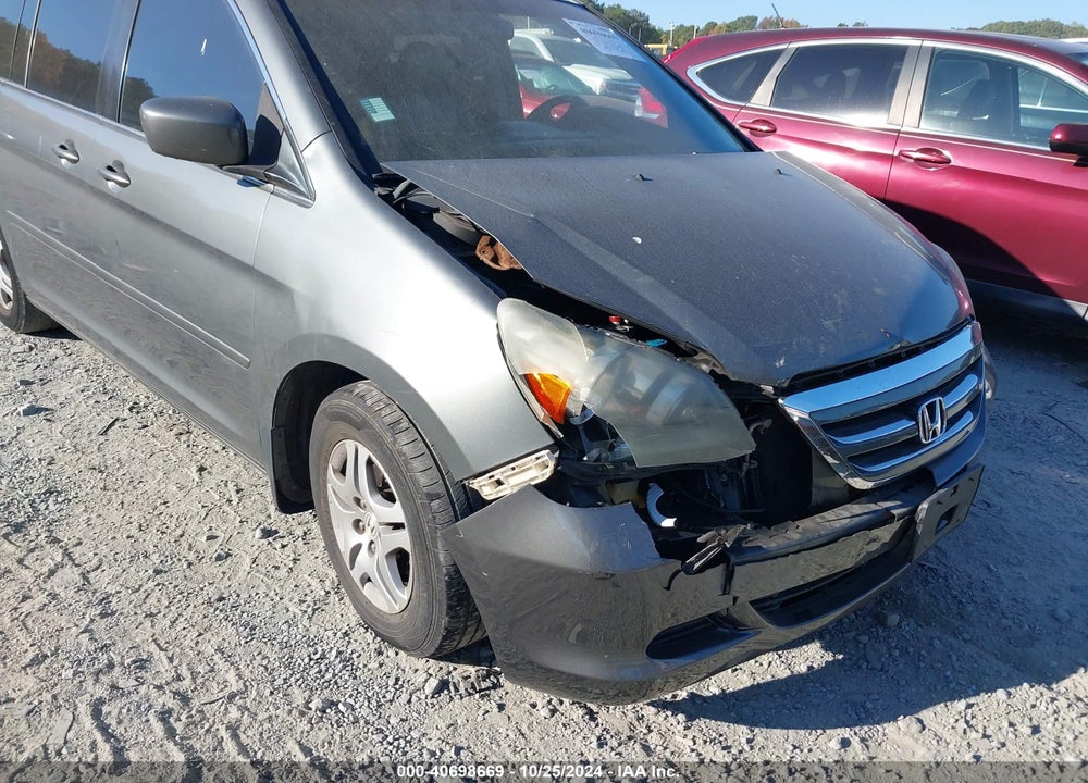 2007 HONDA ODYSSEY EX-L VIN: 5FNRL38737B450481