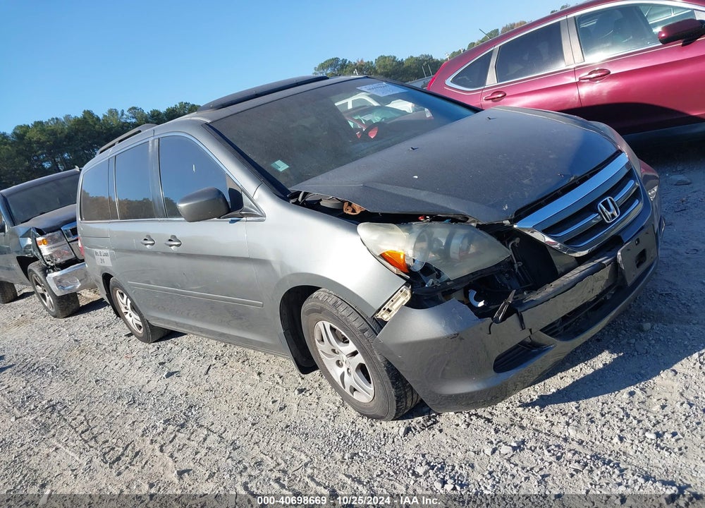 2007 HONDA ODYSSEY EX-L VIN: 5FNRL38737B450481