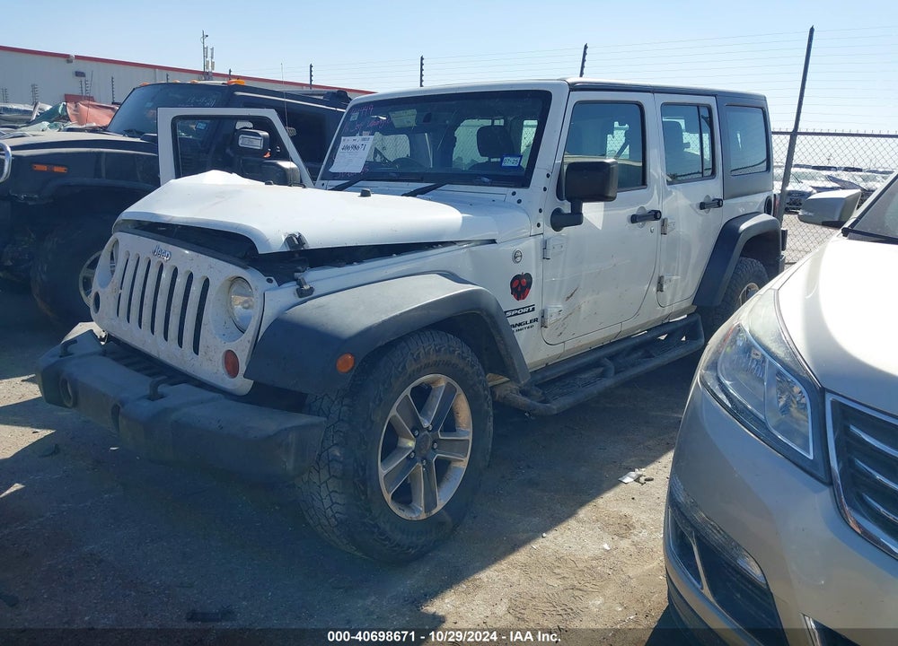 2016 JEEP WRANGLER UNLIMITED SPORT RHD VIN: 1C4BJWKG6GL315798