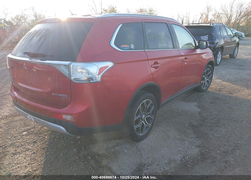 2015 MITSUBISHI OUTLANDER GT VIN: JA4JZ4AX3FZ014048