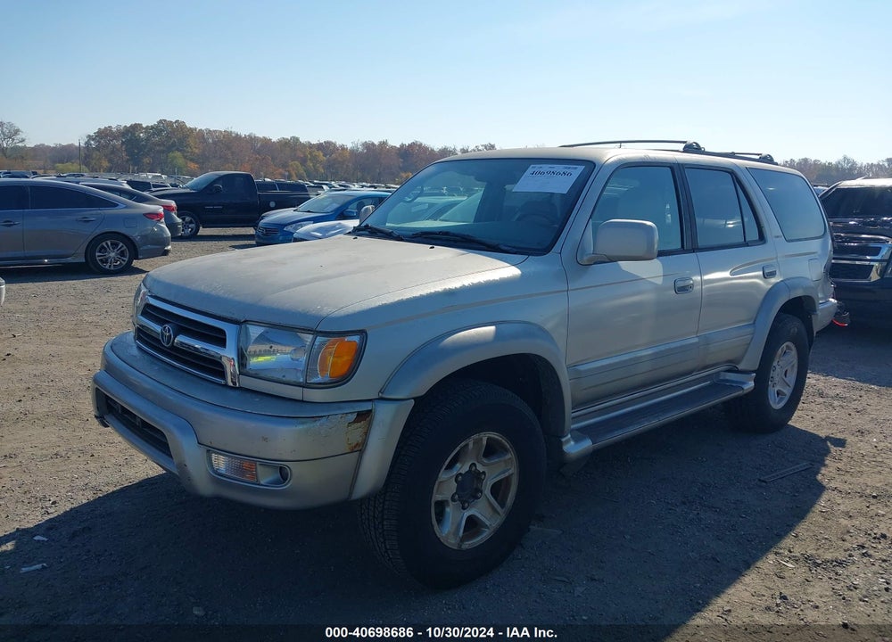 1999 TOYOTA 4RUNNER LIMITED V6 VIN: JT3HN87R5X9020553