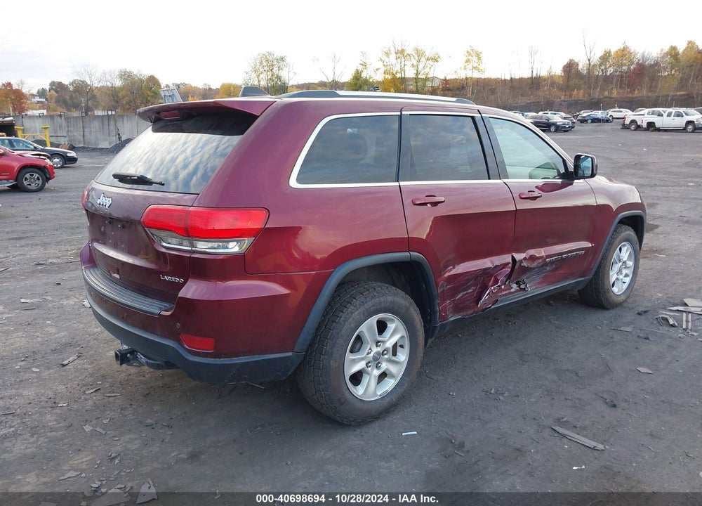 2017 JEEP GRAND CHEROKEE LAREDO 4X4 VIN: 1C4RJFAG2HC624668