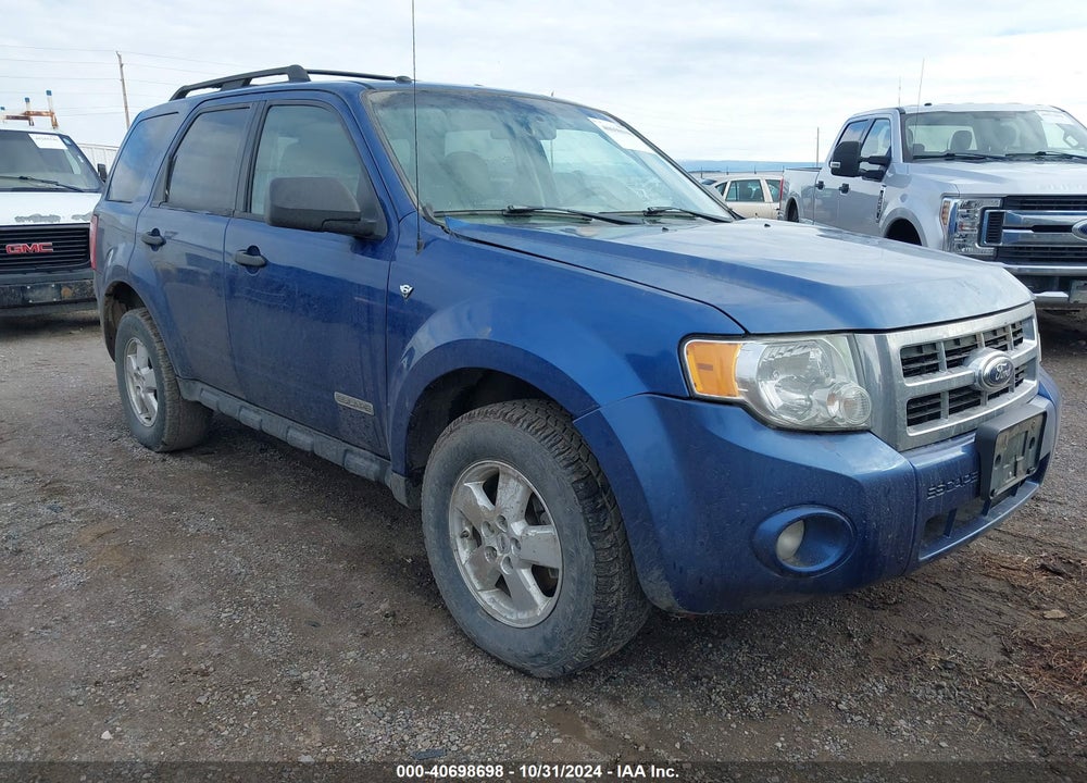 2008 FORD ESCAPE XLT VIN: 1FMCU93118KD91231