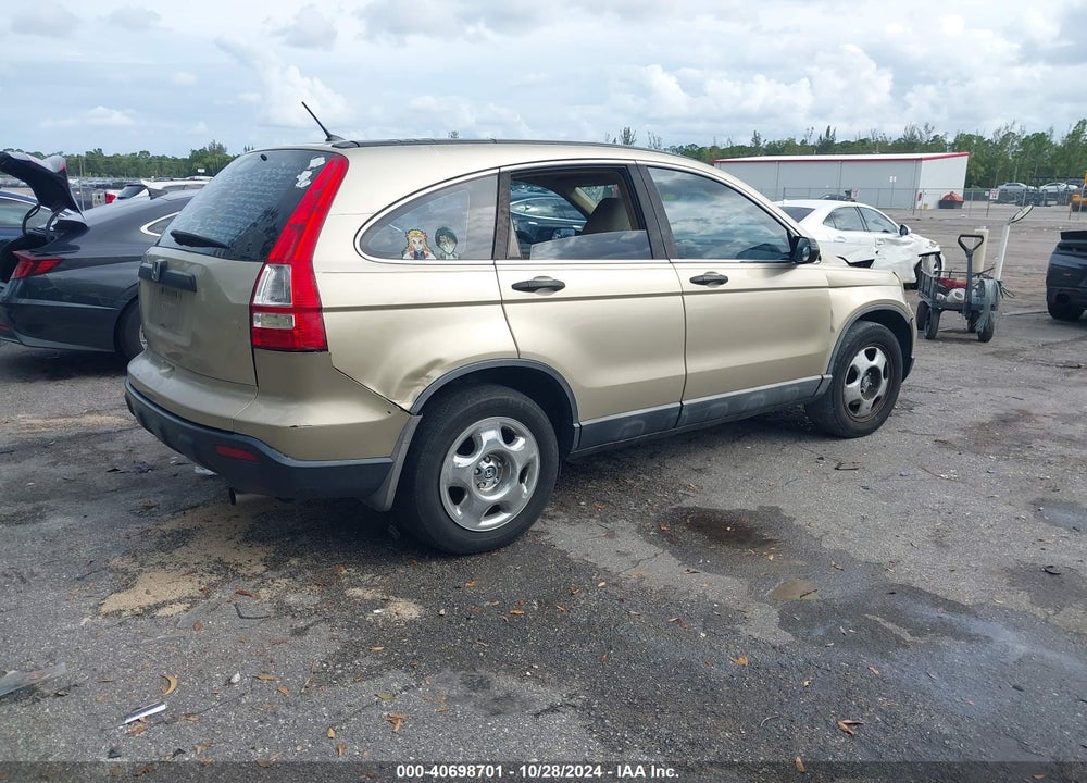 2008 HONDA CR-V LX VIN: 5J6RE38318L005799