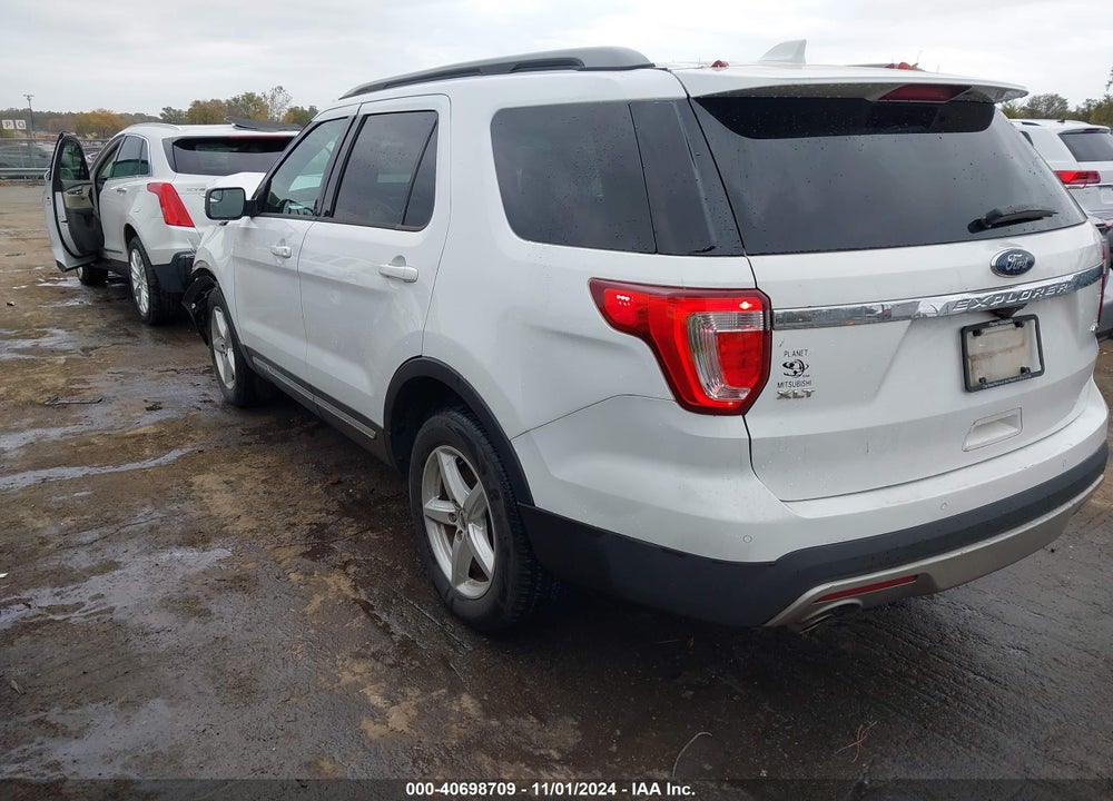 2016 FORD EXPLORER XLT VIN: 1FM5K8D86GGC88781