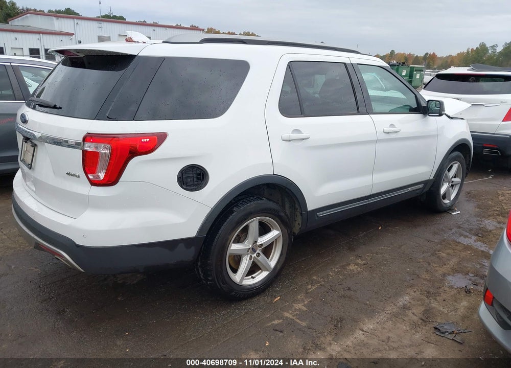 2016 FORD EXPLORER XLT VIN: 1FM5K8D86GGC88781